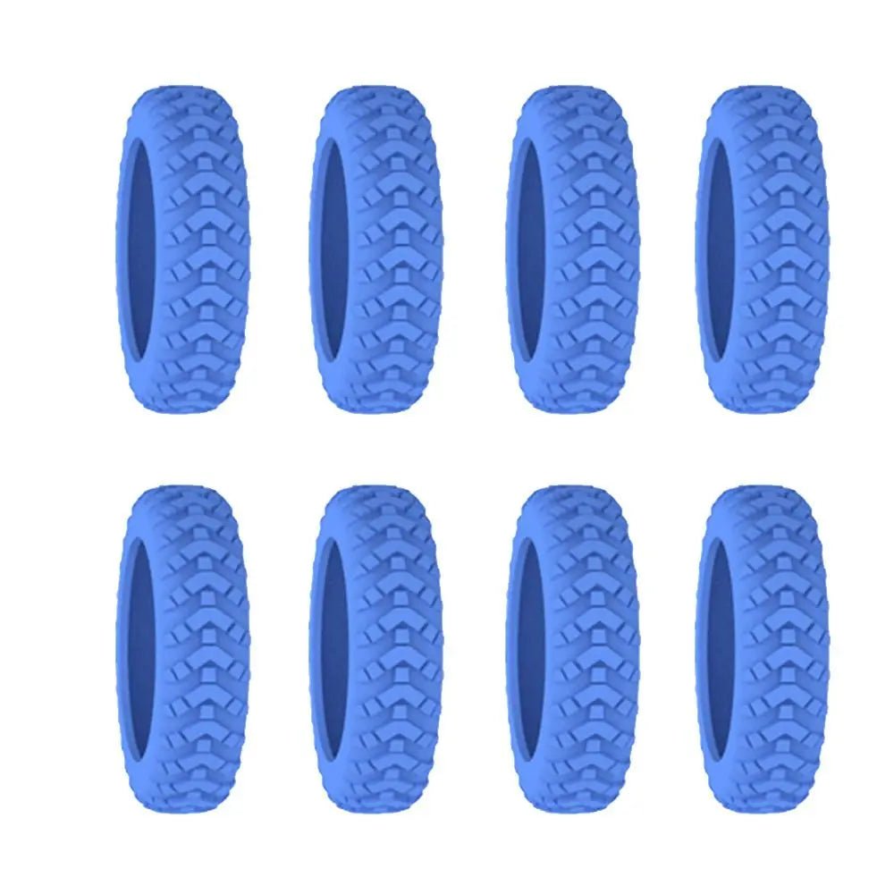 8PCS Travel Luggage Caster Shoes Silicone Suitcase Wheels Protection Cover with Silent Sound Reduce Noise Luggage Accessories - Ageless Woman Wellness