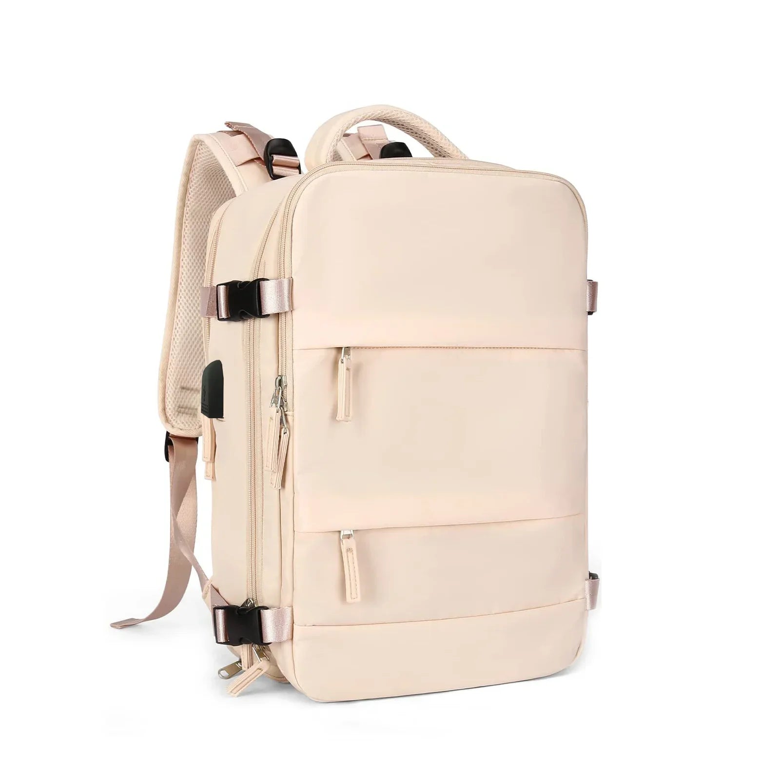 Unisex 50L Waterproof Travel Backpack with Shoe Compartment - Ageless Woman Wellness