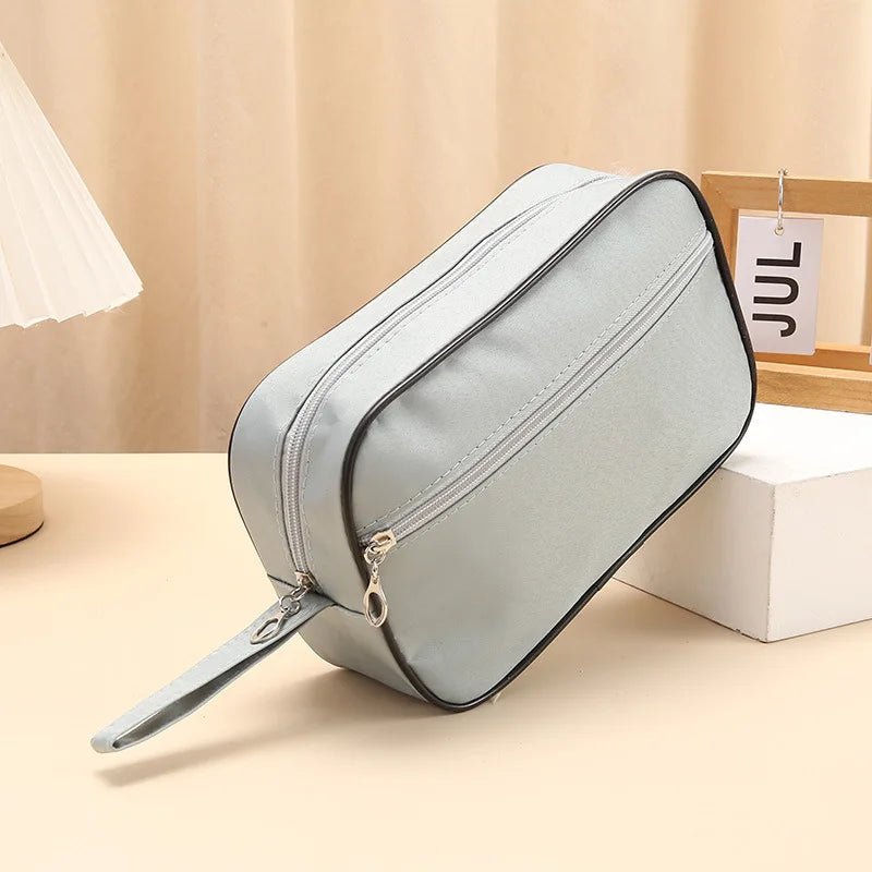 Men's Travel Toiletry Bag Nylon Zipper Organizer - Ageless Woman Wellness