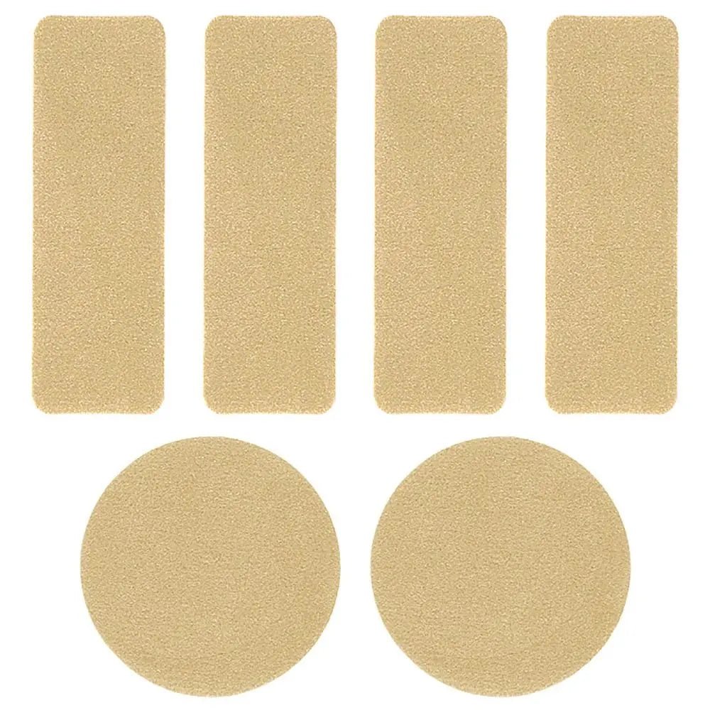 6pcs Accessories Self - Adhesive Shoe Repair Patch Microfiber Leather Durable Heel Hole Pads Universal Sneaker Repair Pads - Ageless Woman Wellness