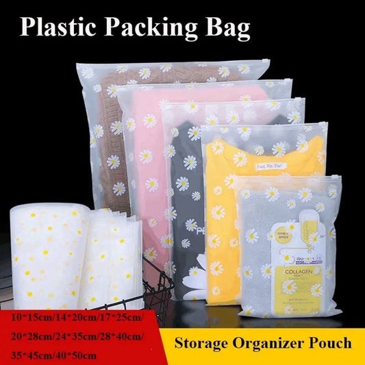 Plastic Transparent Packing Bag for Cloth Travel Make Up Storage Waterproof Shoes Bag Organizer Pouch Zip Lock Storage Bag - Ageless Woman Wellness