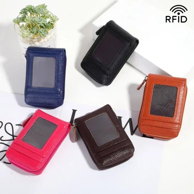 Korean Version New PU Leather Fresh Casual Coin Wallet Fashion Cartoon Men Women Credit Passport Card Bag Christmas gift Credit - Ageless Woman Wellness