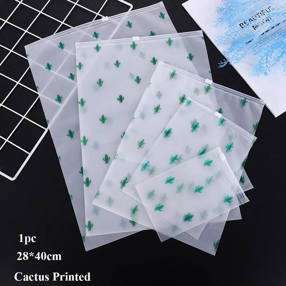 Plastic Transparent Packing Bag for Cloth Travel Make Up Storage Waterproof Shoes Bag Organizer Pouch Zip Lock Storage Bag - Ageless Woman Wellness