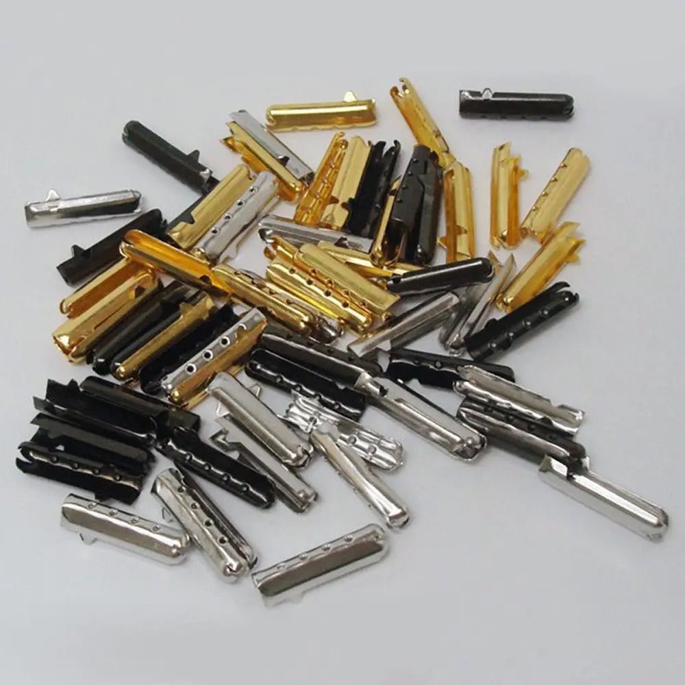 50pcs Professional Unsex Shoes Accessories Replacement Shoelaces Repair Ends Shoe Lace Head Shoestrings Bullet Aglets Tip - Ageless Woman Wellness