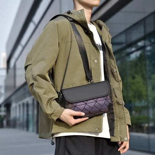 Waterproof Oxford Men's Crossbody Bag - Ageless Woman Wellness