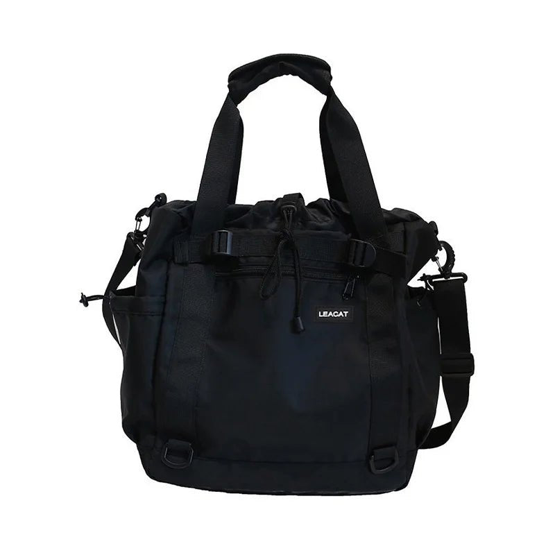 Men's Waterproof Nylon Messenger Bag - High Quality Hip Hop Travel Shoulder Bag - Ageless Woman Wellness