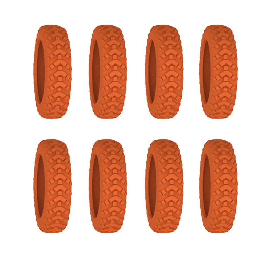 8PCS Travel Luggage Caster Shoes Silicone Suitcase Wheels Protection Cover with Silent Sound Reduce Noise Luggage Accessories - Ageless Woman Wellness