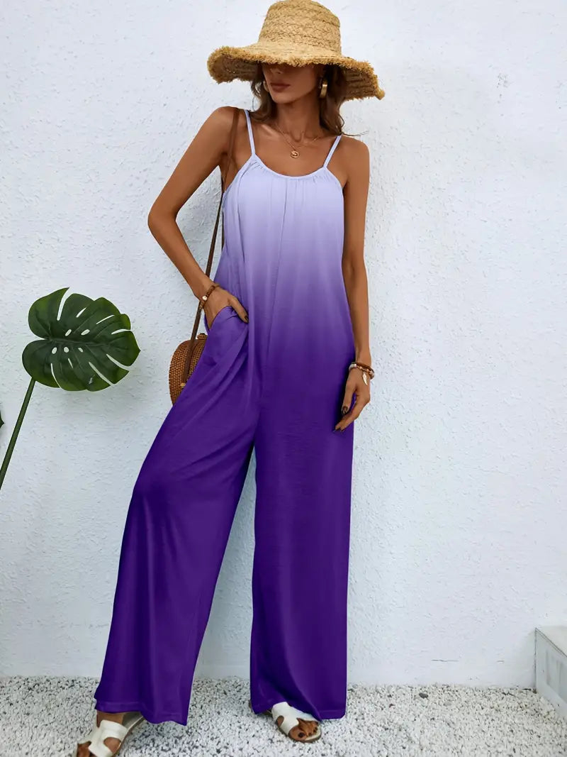 Stylish Boho Gradient Jumpsuit for Any Occasion