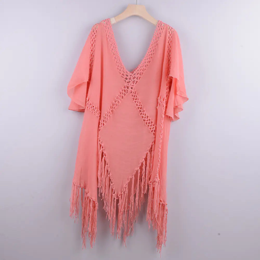 2021 Women's Crochet Sun Protection Beach Cover-Up