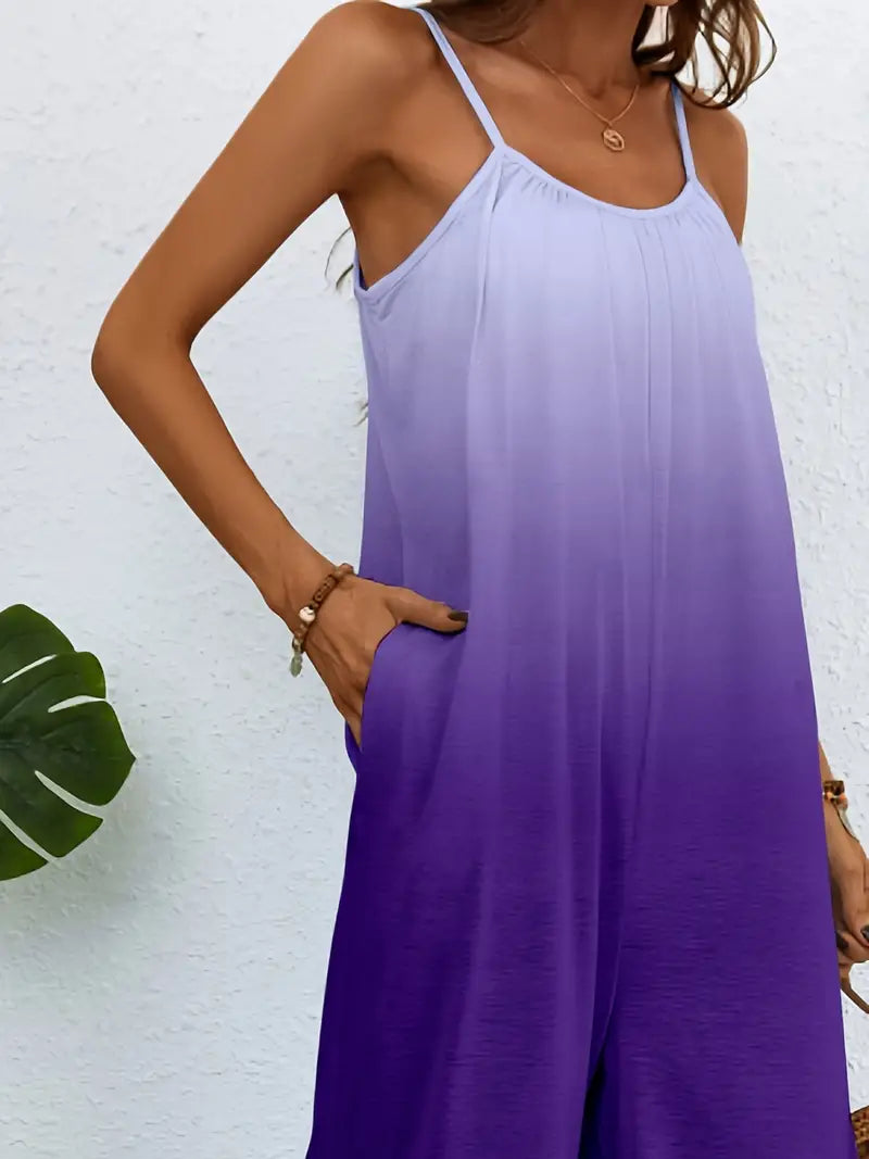 Stylish Boho Gradient Jumpsuit for Any Occasion