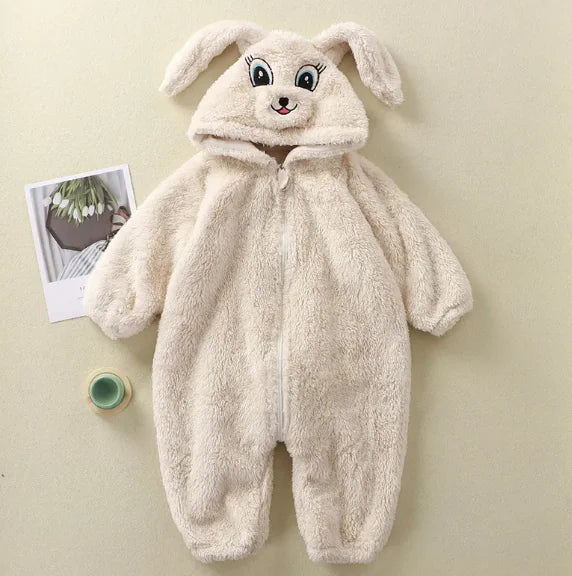 Baby Cartoon Animal Plush Loungewear