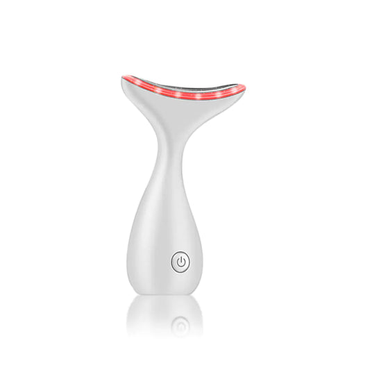Beauty Neck Device with Sonic Vibration and Light Therapy