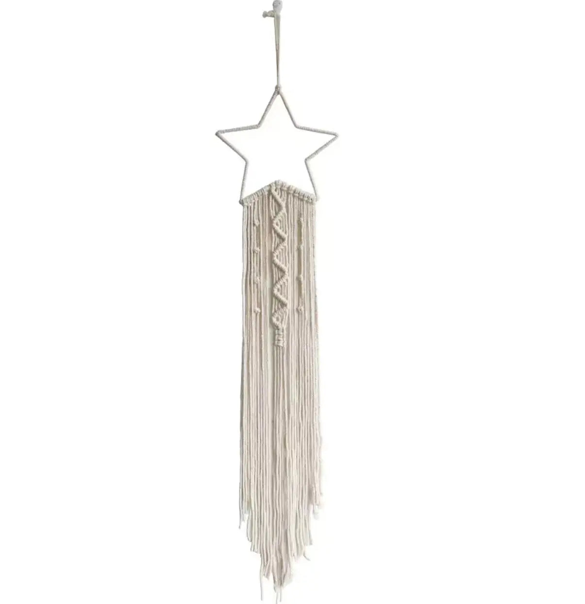 Boho Hand Woven Moon Dream Catcher 7.87x41.33in