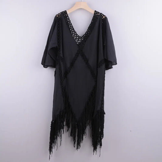 2021 Women's Crochet Sun Protection Beach Cover-Up